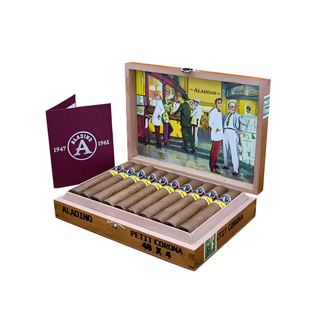 Aladino Corojo Petit Corona Box of 20